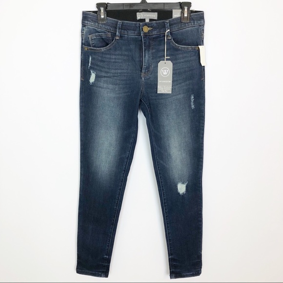 Wit & Wisdom Denim - Wit & Wisdom High Waist Skinny Ankle Jeans Size 6